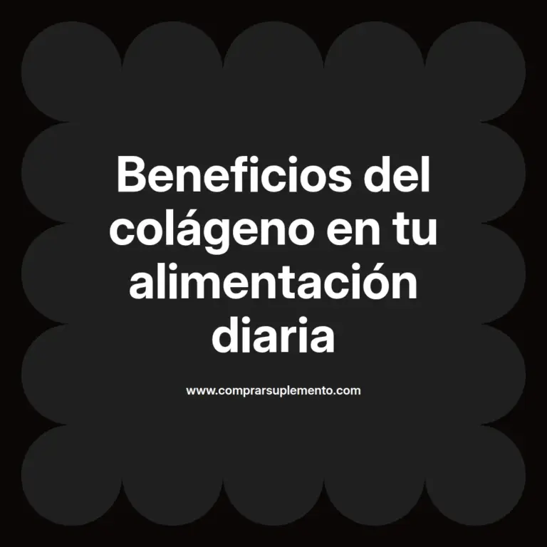 imagen destacada del post con un texto en el centro que dice Beneficios del colágeno en tu alimentación diaria y abajo del texto aparece el nombre del autor Omar Obando